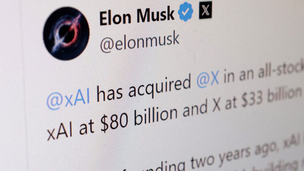 Elon-Musk-claims-that-xAI-has-paid-33-billion-to-acquire-the-social-media-platform-X-1024x576 Elon Musk claims that xAI has paid $33 billion to acquire the social media platform X.